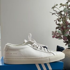 Common Projects White Leather Sneakers